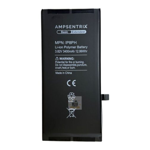 BATERIA AMPSENTRIX IPHONE 8 PLUS CON FLEX