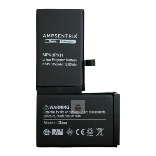 BATERIA AMPSENTRIX IPHONE X CON FLEX