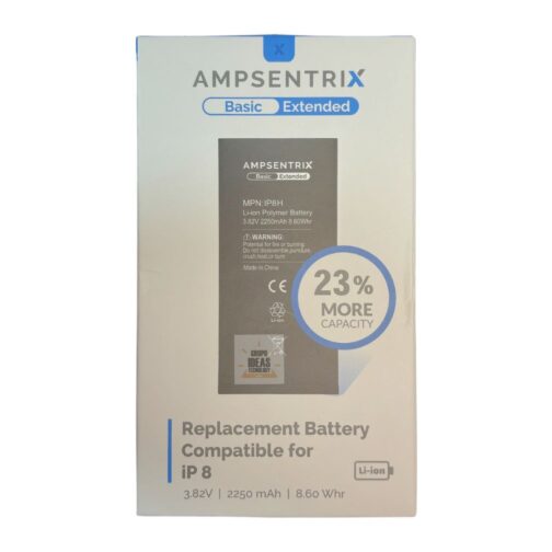 BATERIAS AMPSENTRIX IPHONE 8G CON FLEX