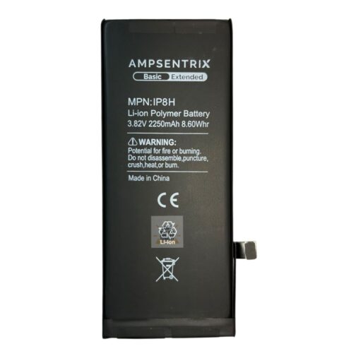 BATERIAS AMPSENTRIX IPHONE 8G CON FLEX