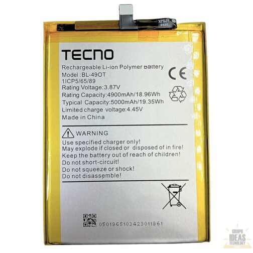 BATERIA GENERICA TECNO CAMON 20