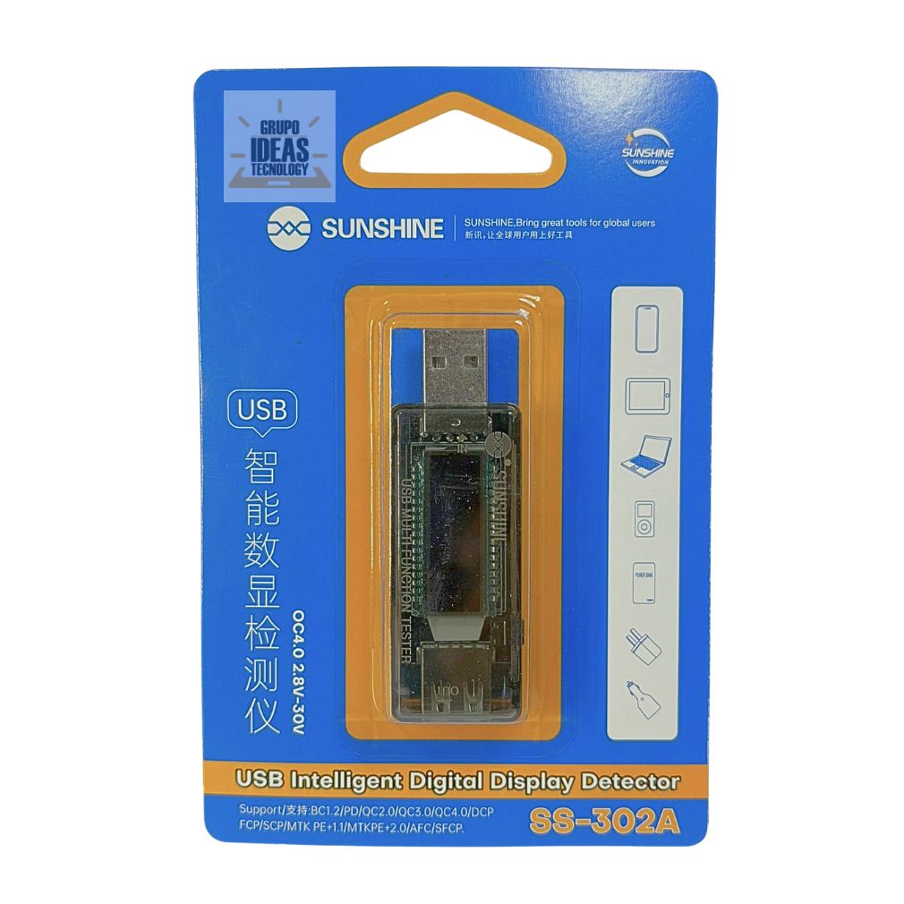 TESTER USB SUNSHINE SS-302A