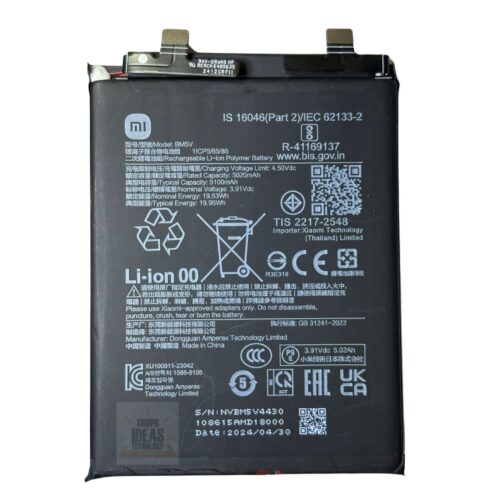 BATERIA ORIGINAL XIAOMI NOTE 13 PRO 5G - X6 5G