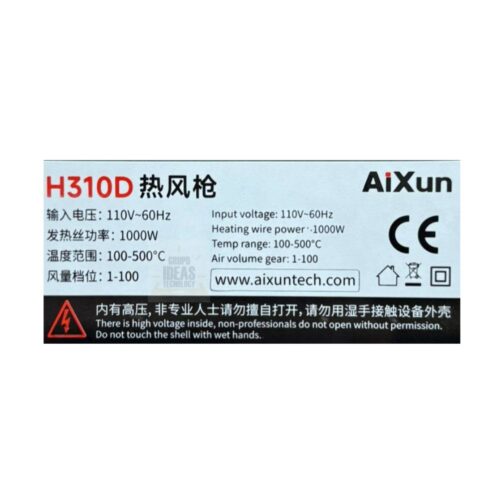 ESTACION DE CALOR AIXUN H310D
