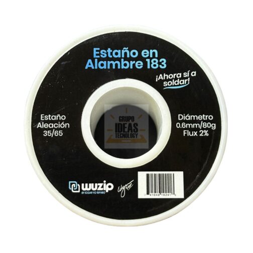 ESTAÑO ROLLO WUZIP 0.6MM