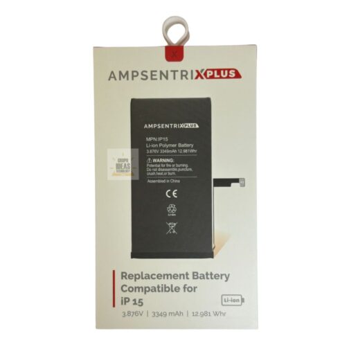 Bateria Iphone 15 Ampsentrix Plus