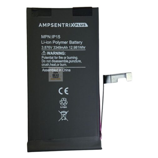 Bateria Iphone 15 Ampsentrix Plus