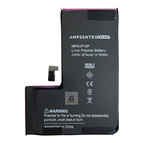 Bateria Iphone 15 Pro Ampsentrix Plus