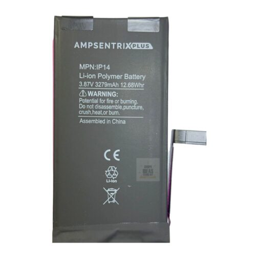 Bateria Iphone 14 Ampsentrix PLus